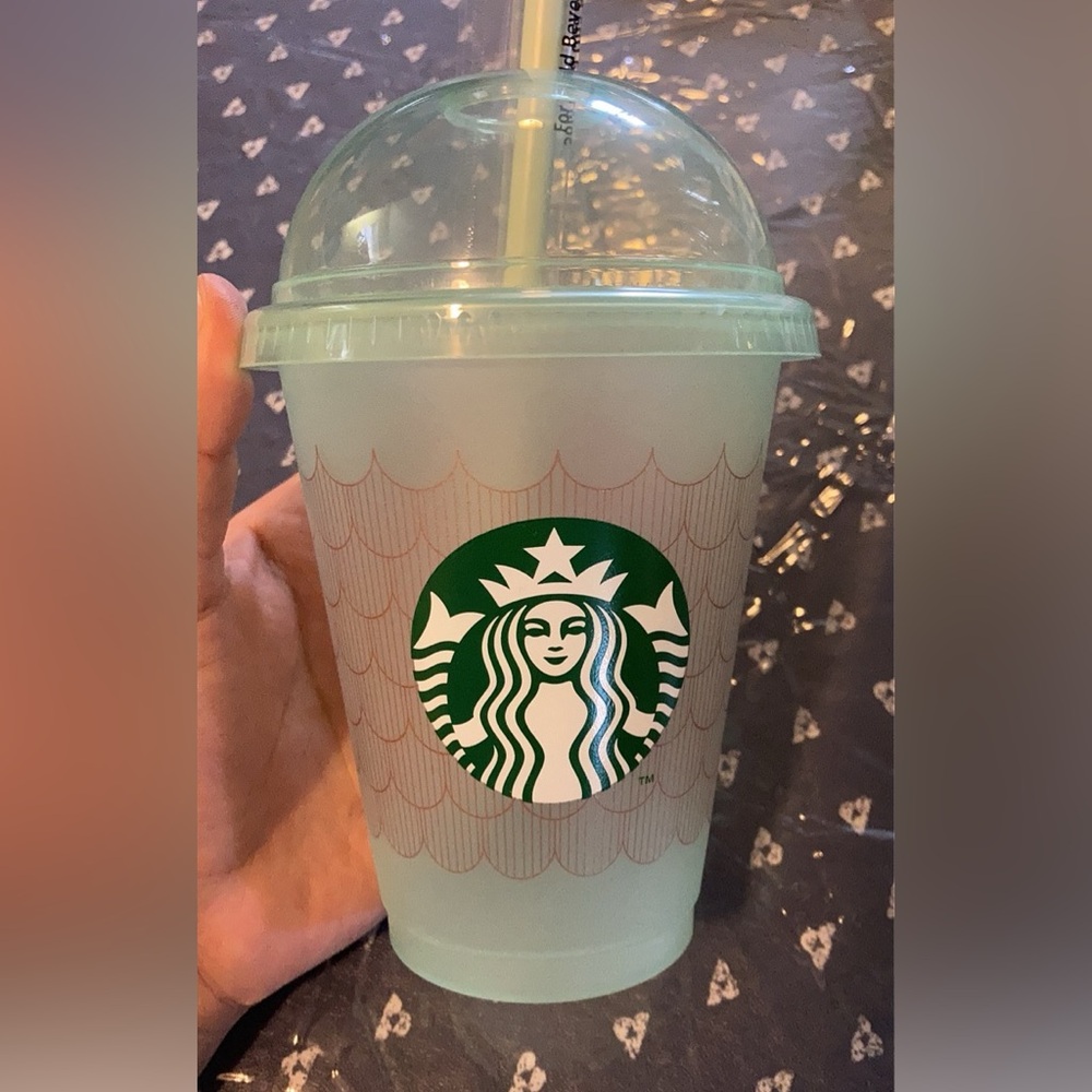Starbucks Grande frappe cup from Mexico